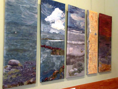 Ausstellung mit Werken der Malerin Eva-Maria König